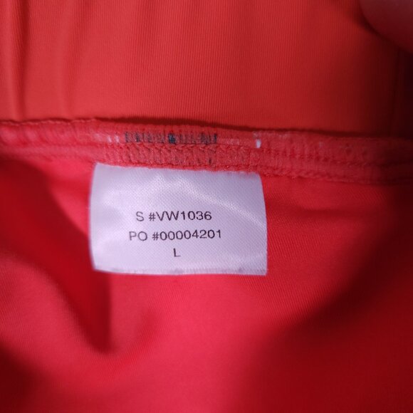 Vuori Stride Bra Large Open Back Orange Sports Running Yoga Gym Athletic - Picture 4 of 8